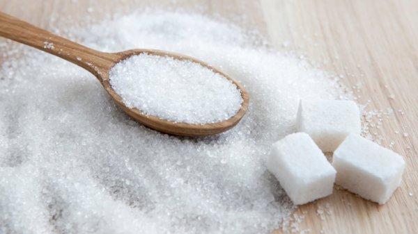 Comer menos açúcar para viver mais.