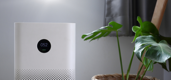 Purificador de ar - poluição.