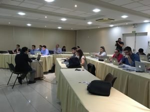 O cirurgião vascular Dr. Daniel Benitti ministra curso curso de Osirix para planejamento de cirurgias de aorta no XV Encontro Paranaense de Cirurgia Vascular e Endovascular, Angiologia e Ecografia Vascular.