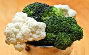 Brócolis, couve-flor e repolho alimentação longevidade.