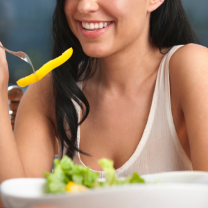 Alimentação equilibrada e balanceada.